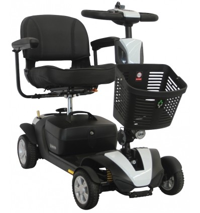 Scooter 4 roues pour handicapé Traveler Plus blanc