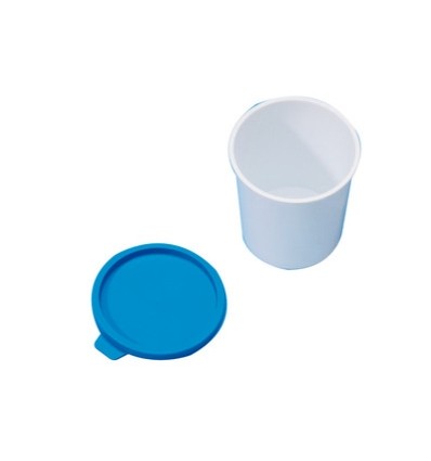 Lot de 10 crachoirs gradués jetables avec couvercles