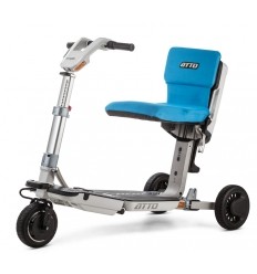 Coussin confortable pour scooter 3 roues Atto bleu