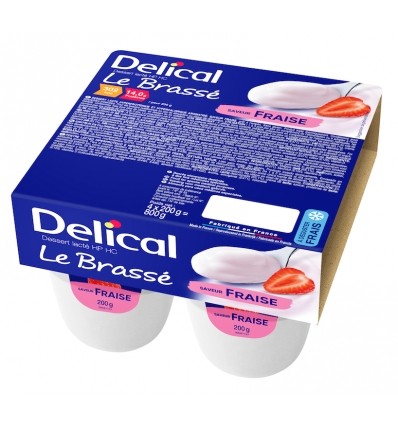 Yaourt Delical Le Brassé HP HC fraise