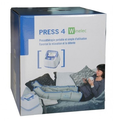 Appareil de pressothérapie Press 4 Winelec + 2 bottes