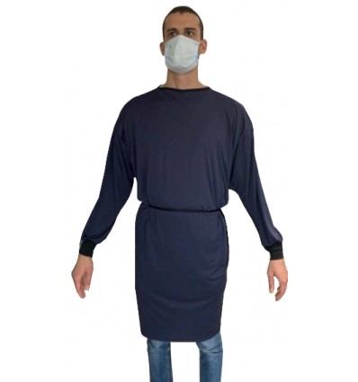 Surblouse lavable de protection en tissu