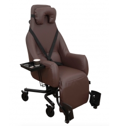 Fauteuil coquille manuel Essentiel + tablette latérale