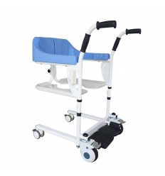 Chaise de transfert, douche et WC à roulettes Moovy