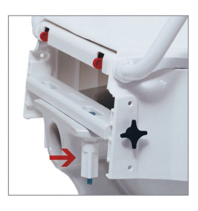 Réhausse WC Aquatec 900 avec ou sans accourdoirs