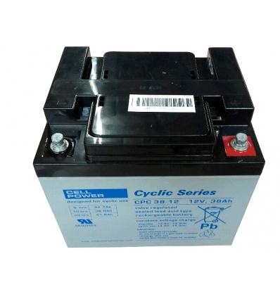 Batterie 12V 38Ah pour scooter électrique 4 roues PMR Ceres SE