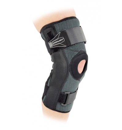Attelle ligamentaire Playxpert Sleeve Donjoy noir gris