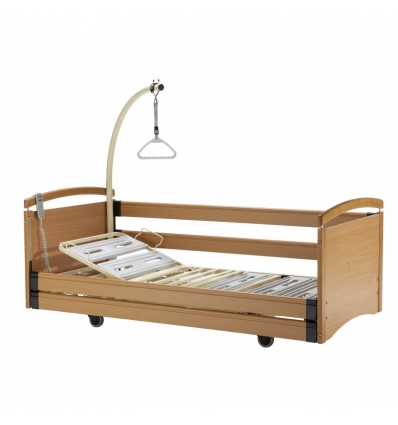 Lit médicalisé 1 personne Euro 1000 HMS Vilgo Hêtre boiserie 1