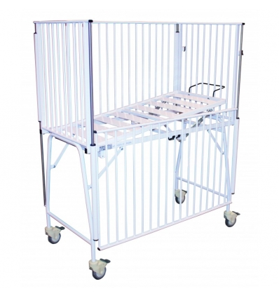 Lit parc avec fonction proclive HMS Vilgo blanc