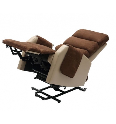 Fauteuil releveur 1 moteur zéro G marron