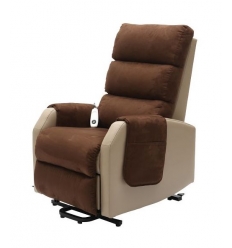 Fauteuil releveur 1 moteur zéro G marron