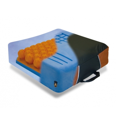 Coussin d'assise anti-escarres Polyair Confort Systam pour fauteuil roulant