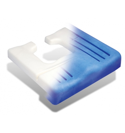 Coussin anti-escarre fessier à mémoire de forme fauteuil roulant Viscoflex+ Systam