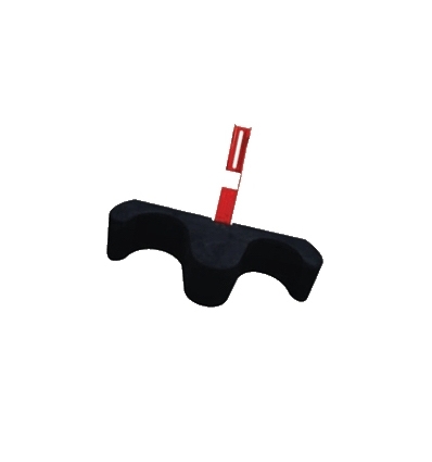 Appuis tibiaux Moustache pour guidons de transfert Giro rose