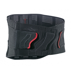 Ceinture lombaire Actistrap Donjoy noir et rouge