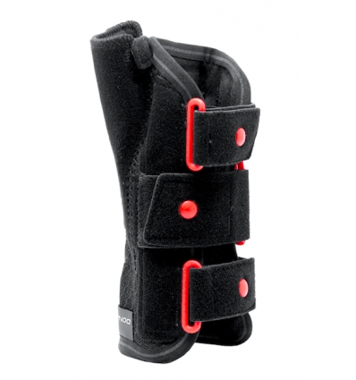 Attelle de poignet-pouce Respiform+ Donjoy rouge et noir