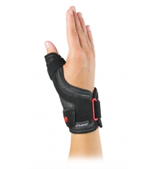 Attelle de pouce ErgoForm Donjoy noir et rouge