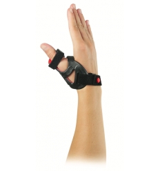Attelle de pouce RhizoForm Donjoy noir et rouge