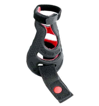 Attelle de pouce RhizoForm Donjoy noir et rouge