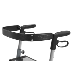 Dossier noir pour rollator Trustcare