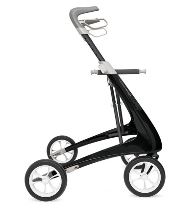 Rollator 4 roues léger Carbon Ultralight noir