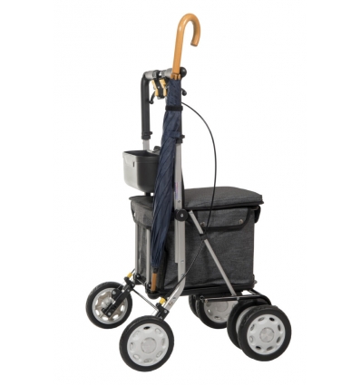 Support parapluie pour rollator - Caddy de course Lett 800