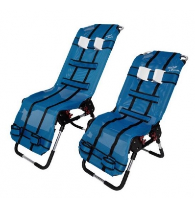 Transat de bain Anchor bleu