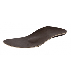 Semelles arthrose gros orteil Ergopad Redux Hallux microfibre marron