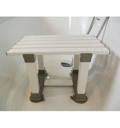 Tabouret de baignoire adulte Sicile avec ventouses