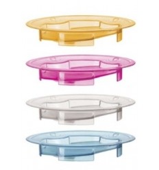 Assiette antidérapante incurvée 23.5cm