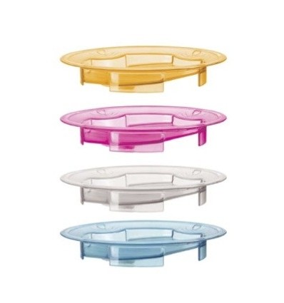 Assiette antidérapante incurvée 23.5cm