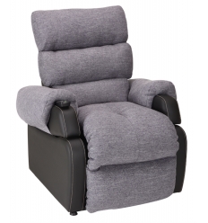 Fauteuil releveur Cocoon XXL - design 1ère génération gris chiné