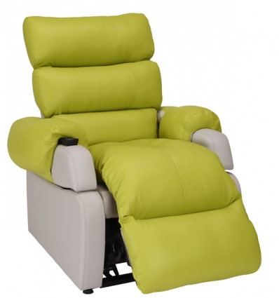 Fauteuil releveur Cocoon XXL - design 1ère génération pistache