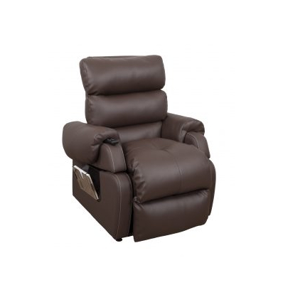 Fauteuil releveur Cocoon XXL - design 1ère génération chocolat