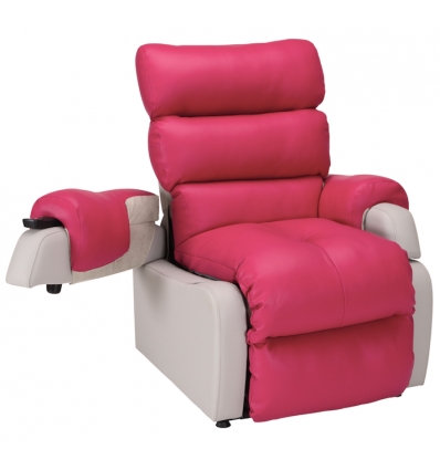 Fauteuil releveur Cocoon XXL - design 1ère génération framboise