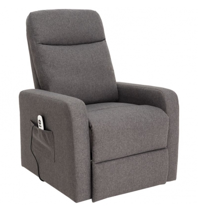 Fauteuil releveur 2 moteurs Mint tissu gris