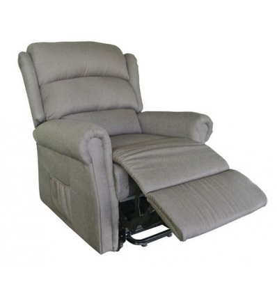 Fauteuil releveur 1 moteur Renaissance tissu gris