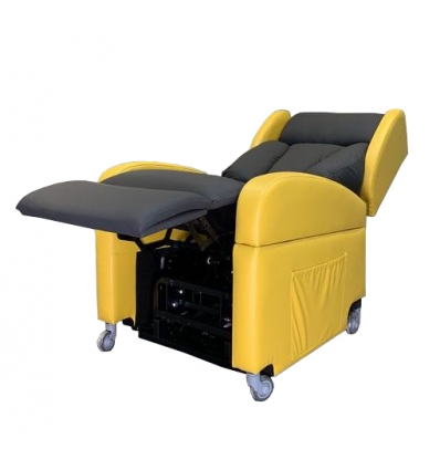 Fauteuil releveur 2 moteurs Proclassic jaune