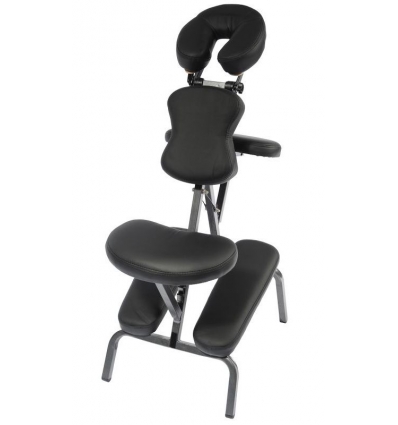 Chaise de massage pliante Kinchair noire