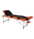 Table de massage pliante Kinlight noire et orange