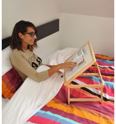 Table de lit inclinable