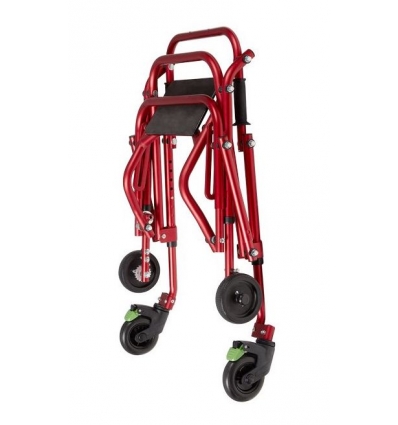 Rollator 4 roues pliable pour enfant Klip avec siège