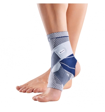 Chevillère active MalleoTrain S Open Heel titane bleu