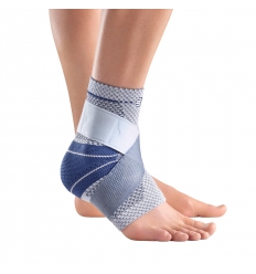 Chevillère active MalleoTrain S Bauerfeind titane bleu