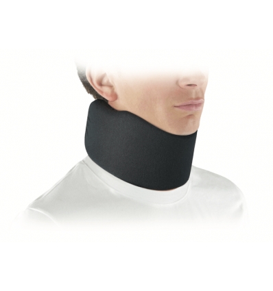 Collier cervical noir Donjoy C2+ avec insert rigide amovible