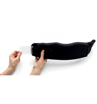 Collier cervical noir Donjoy C2+ avec insert rigide amovible