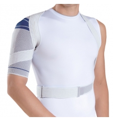 Epaulière active Omotrain Bauerfeind titane bleu