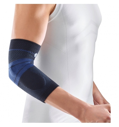 Orthèse de coude Epitrain Bauerfeind noir bleu