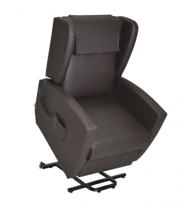 Fauteuil releveur 1 moteur Douro chocolat