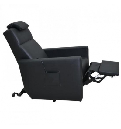 Fauteuil releveur 1 moteur Faro noir